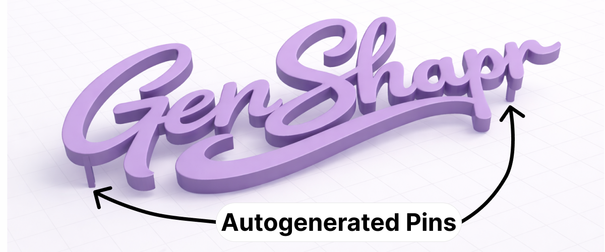 Create cake plaques with pins + easier sign-in