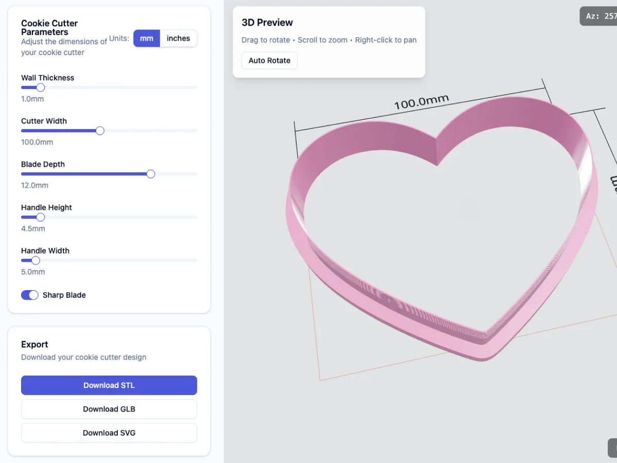 GenShapr 3D shape customization preview